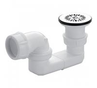 Bonde de douche orientable à grille inox - sortie horizontale - 0205003 NICOLL