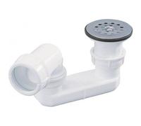 Bonde de douche orientable à grille inox - sortie horizontale - 0205003 NICOLL
