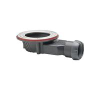 Bonde de douche extra plate D90 Wirquin - Gris