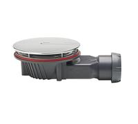 Bonde de douche extra-plate - sortie horizontale - Slim + - 30723392 WIRQUIN PRO