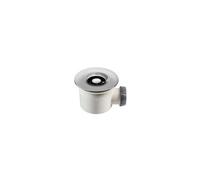 Bonde de douche Tourbillon - D90 mm - Grille en ABS chrome