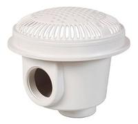 Bonde de fond Hayward ANTI VORTEX 2 pouces pour piscine béton coloris blanc