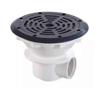 Bonde de fond Gris Anthracite Ø210 mm (béton, liner)