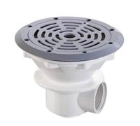 Bonde de fond Grise Ø210 mm (béton, liner)