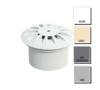 Bonde de fond latérale/murale AstralPool - piscine béton/liner* couleur Gris Anthracite