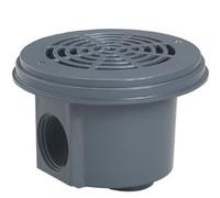Bonde de fond piscine béton et liner Cofies Hayward - gris anthracite