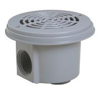 Bonde de fond piscine béton et liner Cofies Hayward - gris clair