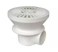 Bonde de fond pour piscine de type liner Blanc