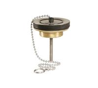 Bonde de lavabo Ø63 mm bouchon Ø38 mm serrage ajustable - 00 115500 000 00