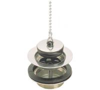 Bonde de lavabo à bouchon en laiton VIEGA