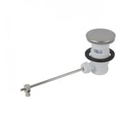 Bonde de lavabo à clapet plastique sans tirette - 0201005 NICOLL