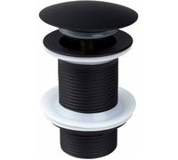 Bonde de Lavabo - LARGEIGHT - Pop-Up Noir - Clic-Clac - Laiton - Universelle sans Trop-Plein