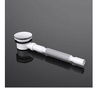 Bonde de receveur pour bac à douche doporro AL01 standard 90mm avec couvercle chromé 115mm