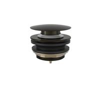 Bonde de vidage clic-clac pour baignoire 70 mm Noir bronze - TRES 13474010KMB