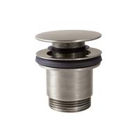 Bonde de vidage clic-clac Simple-Rapid pour lavabo Acier - TRES 24284010AC
