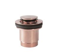 Bonde de vidage clic-clac Simple-Rapid pour lavabo Or Rose Mat 24K - TRES 24284020OPM