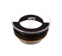 Bonde d'écoulement Click Clack de qualité supérieure en laiton pour baignoire et receveur de douche - Chromé - Rond - 1 1/2" - Pour le raccordement au siphon
