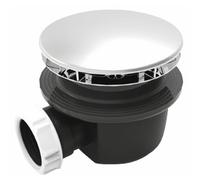 Bonde douche extra-plate diamètre 90 mm - sortie orientable - Minime VALENTIN