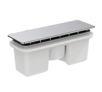 Bonde et cache-bonde chromés Ideal Standard 9cm