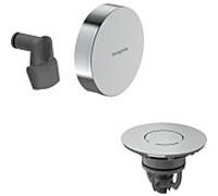 hansgrohe Exafill Set de finition pour garniture de vidage et de trop-plein avec remplissage, 58131000,