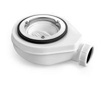Bonde horizontale sans capot Ø90 DONA pour receveurs de douche Convient pour la salle de bain à domicile locaux commerciaux École