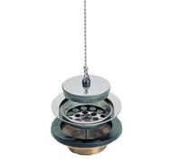 Bonde laiton diamètre 84mm à bouchon pour évier grès 1060 rèf. 0501003