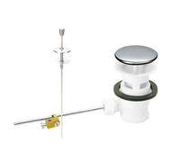 Bonde lavabo avec tirette L214 NICOLL - 201006