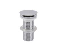 Bonde lavabo L2268 H.100 mm Clic-clac sans trop plein - 501095