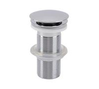 Bonde lavabo L2268 H.100 mm Clic-clac sans trop plein NICOLL - 501095