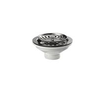 Bonde pour evier trou 90 grille diam 80 inox sans trop plein - CRISTINA ONDYNA OM50551