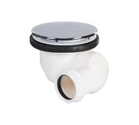 Valentin Bonde de douche La Goulue 57780000000 – chromée, sortie multidirectionnelle Ø90 mm, ABS