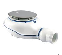 Bonde siphoïde pour receveur de douche Turboflow 2 (Diamètre 90 mm) - avec capot en ABS chromé