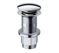 Bonde Up and down en ABS chromé avec et sans trop plein pour clapet cylindrique