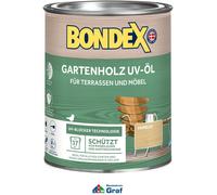 Bondex Gartenholz Uv-öl Universel Traitement de Bois Du Incolore 0,75 L /#873325