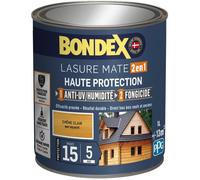 BONDEX Lasure 2 en 1 Satin Haute Protection 5 ans - Chêne clair