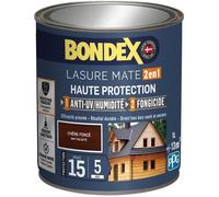 BONDEX Lasure 2 en 1 Satin Haute Protection 5 ans - Chêne foncé