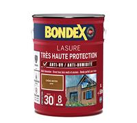 BONDEX Lasure 2 en 1 Très Haute Protection 8 Ans Extérieur Chene Moyen 5 L