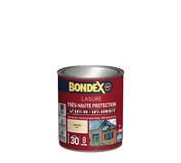Bondex Lasure Très Haute Protection 8 ans Extérieur Anti-UV/Humidité Satin 1L Incolore
