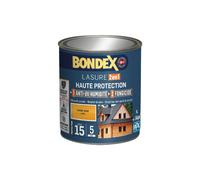 BONDEX LASURE 2EN1 IND 15 5ANS 1L CH.D BONDEX - 439097