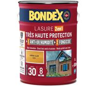 BONDEX - LASURE 8 ans - Indice 30 - Chêne Clair - Satin - 5L