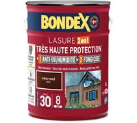BONDEX - Lasure 8 ans - Indice 30 - Chêne Foncé - Satin - 5L
