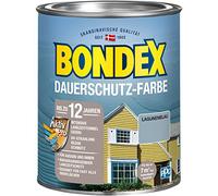 Bondex Protection de longue durée Peinture pour bois bleu lagon 0,75 l - 372206