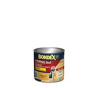 BONDEX - Vernis - Protège et Embellit le Bois - Brillant - 0,25L - Chêne clair