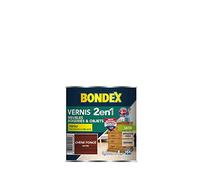 Bondex Vernis à bois Protège et Embellit – Satin – Intérieur/Extérieur – Chêne foncé 0,25 l