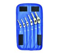 Bondhus HEX-PRO 00015 Lot de 6 clés Torx à tête pivotante Chromé Tailles : T25, T27, T30, T40, T45 et T50