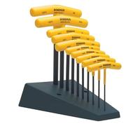 Bondhus, HTX10FS 13390 Lot de 10 poignées hexagonales en T 3/32-3/8