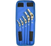 Bondhus - Jeu De 5 Clés Chromé Hex Pro 4 - 10 mm