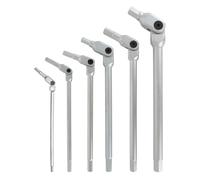 Bondhus K10 HEX-PRO, jeu de clés à tête pivotante tailles incluses : 6 pièces de 3, 4, 5, 6, 8 et 10 mm