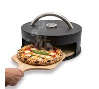 BonFeu BonBiza Brasero Exterieur Barbecue - Foyers extérieurs et (Noir, BonPizza)
