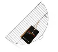 BonFeu BonGrill - Grille de cuisson en acier galvanisé - Plaque de cuisson pour brasero et cheminée de jardin - ½ diamètre : 100 cm